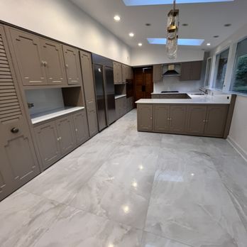 Handyman Tor - Painting kitchen cabinets, painting countertops and installing floors - Handyman Near Me - Irvine, California
