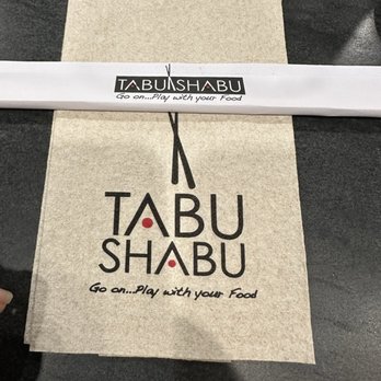 Tabu Shabu - Nice branding - Japanese Near Me - Thousand Oaks, California
