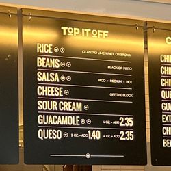 DosBros Fresh Mexican Grill - Oak Ridge - Menu