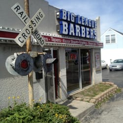 Big League Barbers - Front of the shop