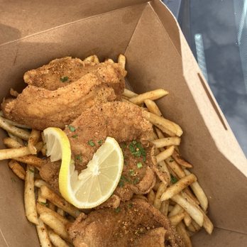 Tease Southern Kitchen - Cajun Fish & Fries - $19.83 with taxes - Chicken Shop Near Me - Emeryville, California Tease Southern Kitchen - Cajun Fish & Fries - $19.83 with taxes - Chicken Shop Near Me - Emeryville, California