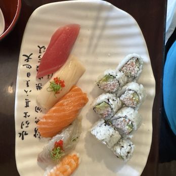Miyako Sushi Glendora - My husbands # 7 $17.00 Comes with Miso soup & Salad. - Sushi Bars Near Me - Glendora, California Miyako Sushi Glendora - My husbands # 7 $17.00 Comes with Miso soup & Salad. - Sushi Bars Near Me - Glendora, California
