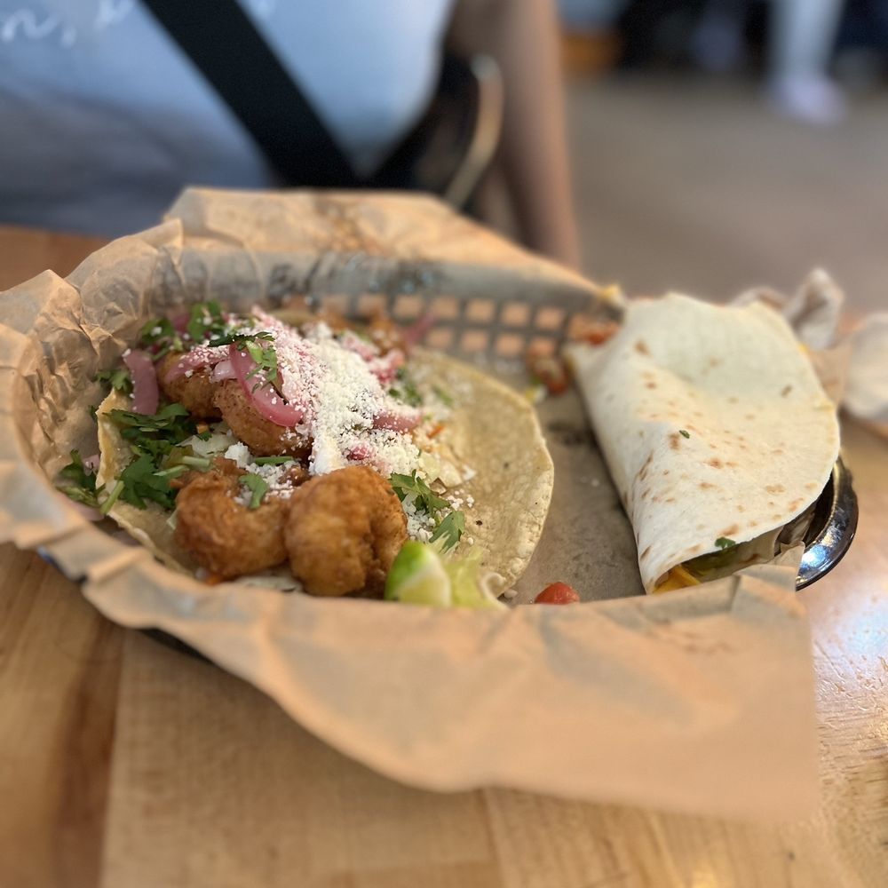 Baja Shrimp taco Baja Shrimp taco