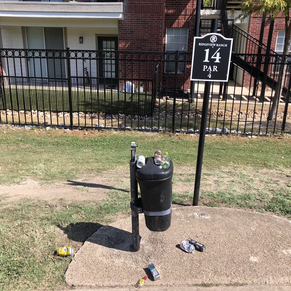 Trash cans all look like this
