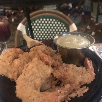 The Columbia - Bacon Shrimp - the bacon is INSIDE, wrapped around the shrimp, then breaded! Amazing! - Spanish Near Me - St Augustine, Florida The Columbia - Bacon Shrimp - the bacon is INSIDE, wrapped around the shrimp, then breaded! Amazing! - Spanish Near Me - St Augustine, Florida