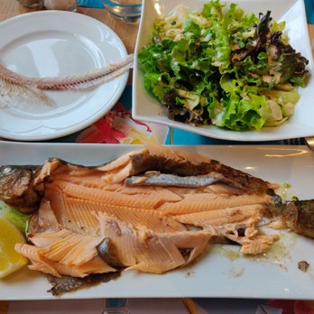 Le Calypso - Salmon looking flesh of the Ain river trout. Very refined. - French Near Me - Le Bourget du Lac, 73
