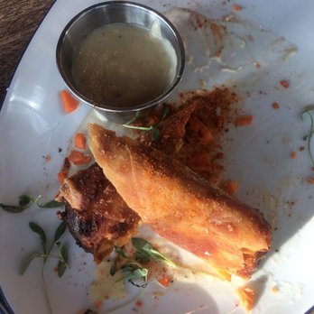 STIRR - Buffalo Chicken Egg Rolls (took a picture at the last minute) - Cocktail Bars Near Me - Dallas, Texas STIRR - Buffalo Chicken Egg Rolls (took a picture at the last minute) - Cocktail Bars Near Me - Dallas, Texas