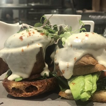 Sibling by Pushkin's - Portabella Benedict - New American Near Me - Sacramento, California Sibling by Pushkin's - Portabella Benedict - New American Near Me - Sacramento, California