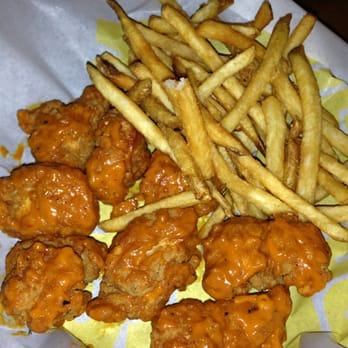Buffalo Wild Wings - Boneless Chicken & Fries lunch special. About $8.00. - American Near Me - Norfolk, Virginia Buffalo Wild Wings - Boneless Chicken & Fries lunch special. About $8.00. - American Near Me - Norfolk, Virginia