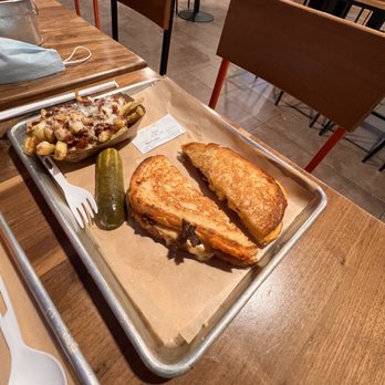 The Melt - Steak and Cheese and Garlic Parmesan Fries - Sandwiches Near Me - La Jolla, California The Melt - Steak and Cheese and Garlic Parmesan Fries - Sandwiches Near Me - La Jolla, California
