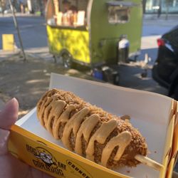 Dog Eat Corndog - #3 mozzarella corn dog