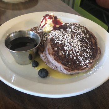 The Shop - Blue cornmeal lemon curd pancakes - Breakfast & Brunch Near Me - Albuquerque, New Mexico The Shop - Blue cornmeal lemon curd pancakes - Breakfast & Brunch Near Me - Albuquerque, New Mexico