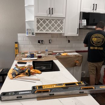 American Renovation Network - Mauro working to finish everything up the last week of the job. - General Contractors Near Me - Murrieta, California