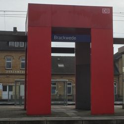 Bahnhof Brackwede - Noch das beste am Bahnhof man steht nicht im Regen!