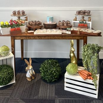 Duo Events LA - Peter Rabbit Dessert Table - Party & Event Planning Near Me