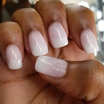 Nails & Noble Spa - Another shot of this tragedy. $48 for this trash. - Nail Salons Near Me - Hackensack, New Jersey