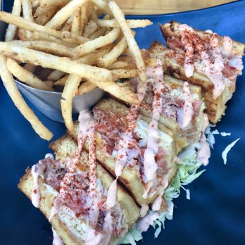 Down the Hatch Maui - Lobster and Crab Stuffed Grilled Cheese - Seafood Near Me - Lahaina, Hawaii