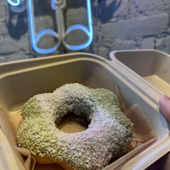 AlimamaTea - Matcha Mochi Donut - Desserts Near Me - New York, New York