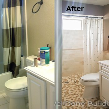 WellDone Building Projects - Guest Bathroom Renovation - General Contractors Near Me WellDone Building Projects - Guest Bathroom Renovation - General Contractors Near Me