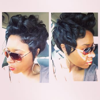 Diva Styles Salon - Couple of weeks/slightly grown out..I tried on the styling.  But, the original cut is by Natalie. - Hair Stylists Near Me - Carrollton , Texas