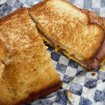 Legends Burgers - Grilled Ham & Cheese Sandwich - Burgers Near Me - Upland, California