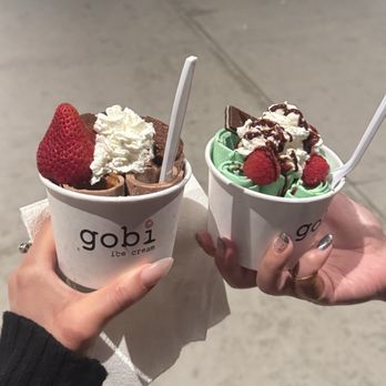 Gobi Ice Cream - choco overload & mint to be - Desserts Near Me - Cerritos, California Gobi Ice Cream - choco overload & mint to be - Desserts Near Me - Cerritos, California