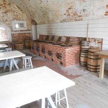 Fort Macon State Park - Fort dining room - Parks Near Me - Atlantic Beach, North Carolina Fort Macon State Park - Fort dining room - Parks Near Me - Atlantic Beach, North Carolina
