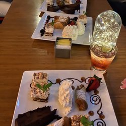 Tampa Bay Food Tours - Renzo's dessert assortment on the St. Pete Downtown Food Tours