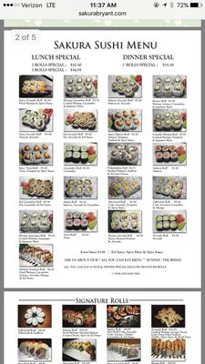 Menu photo 2 Sakura Bryant, AR