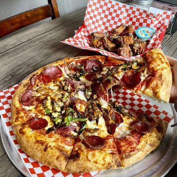 Chico's Pizza - Mini cheese pull! | IG: @nomwithelaine - Pizza Near Me - San Francisco, California