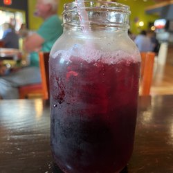 Hibiscus tea. Amazing!  A must have.