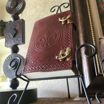 Status Co Leather Studio - Fleur De Lis Leather Journal - Leather Goods Near Me - Enterprise, Alabama Status Co Leather Studio - Fleur De Lis Leather Journal - Leather Goods Near Me - Enterprise, Alabama