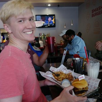 Smashburger - Just a happy guy and burger meal! - Burgers Near Me - El Paso, Texas Smashburger - Just a happy guy and burger meal! - Burgers Near Me - El Paso, Texas