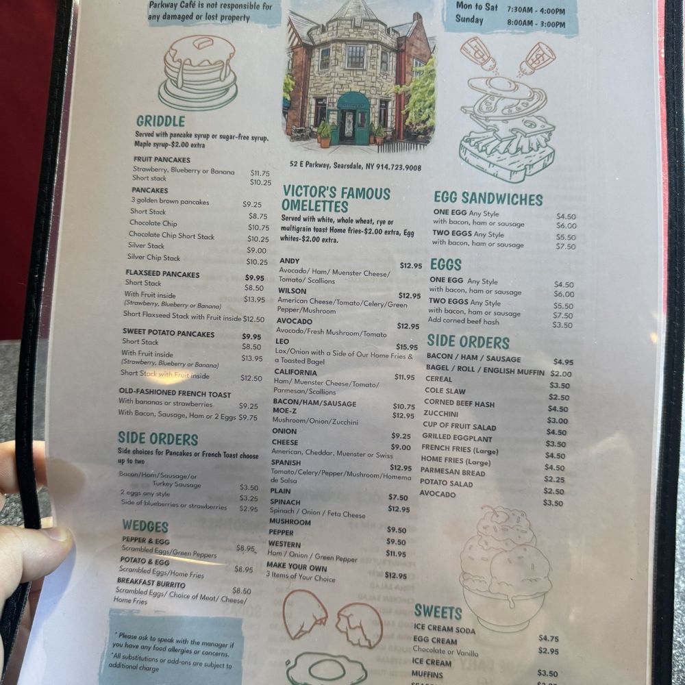 Parkway Cafe - Breakfast menu - Coffee & Tea Near Me - Scarsdale, New York Parkway Cafe - Breakfast menu - Coffee & Tea Near Me - Scarsdale, New York