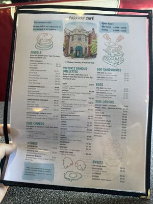 Menu photo 2 Parkway Cafe Scarsdale, NY Menu photo 2 Parkway Cafe Scarsdale, NY