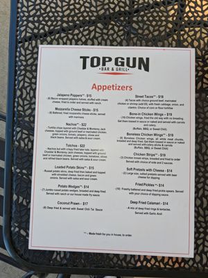 Menu photo 3 Top Gun Bar & Grill Puyallup, WA