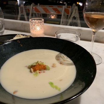 L'Accolade - Celery root soup - French Near Me - New York, New York L'Accolade - Celery root soup - French Near Me - New York, New York