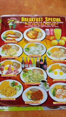 Menu photo 5 El Pirrin San Jose, CA