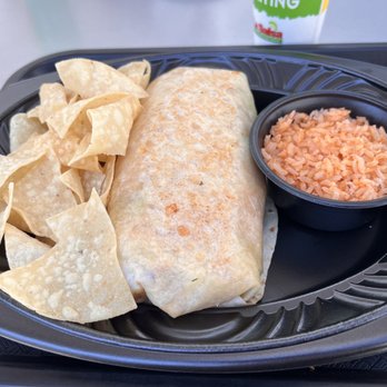 La Salsa - a burrito with a side of rice - Mexican Near Me - Los Angeles, California La Salsa - a burrito with a side of rice - Mexican Near Me - Los Angeles, California