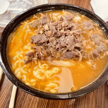 Plus 82 Korean BBQ - Beef ramen - Korean Near Me - Concord, California