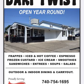 Dari Twist - the front of the restaurant - Ice Cream & Frozen Yogurt Near Me - Dresden, Ohio Dari Twist - the front of the restaurant - Ice Cream & Frozen Yogurt Near Me - Dresden, Ohio
