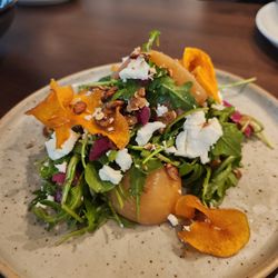 Chop Steakhouse & Bar - Beet & goat cheese salad