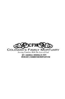 Coleman’s Family Mortuary