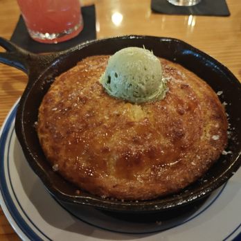 Odd Duck - Corn Iron Cheddar Cornbread - American Near Me - Austin, Texas