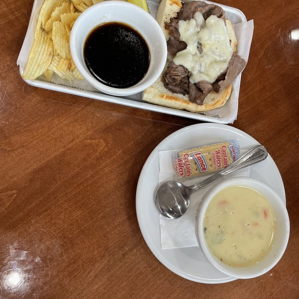 Peach Valley Cafè - Roast Beef & potato soup - Breakfast & Brunch Near Me - Heathrow, Florida Peach Valley Cafè - Roast Beef & potato soup - Breakfast & Brunch Near Me - Heathrow, Florida