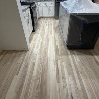 Buffalo Hardwood Floor - After sanding, before sealing and top coats - Flooring Near Me