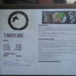 Menu and Mission Statement