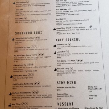 Koh Lipe - Menu - Thai Near Me - Toronto, Ontario