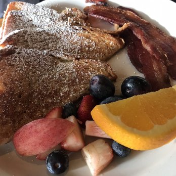 Tout De Suite Cafe - Pan Perdu with an extra side of bacon. - Coffee & Tea Near Me - New Orleans, Louisiana Tout De Suite Cafe - Pan Perdu with an extra side of bacon. - Coffee & Tea Near Me - New Orleans, Louisiana