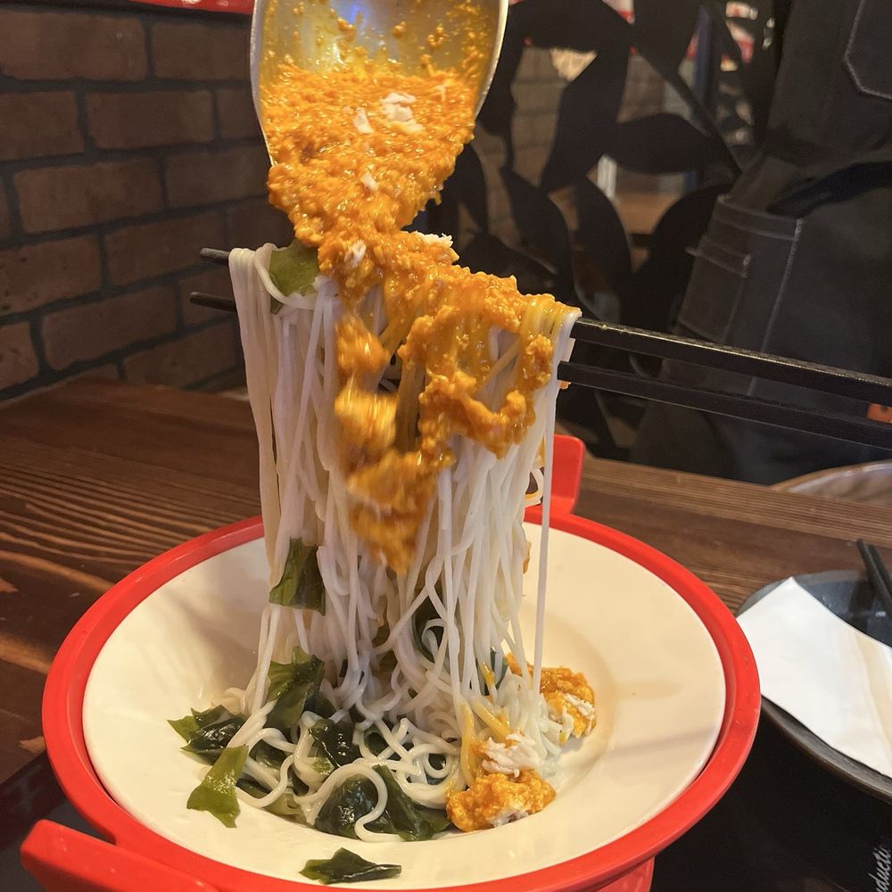 Fusion Dumpling - Crab Meat Lo Mein - Dim Sum Near Me - San Francisco, California